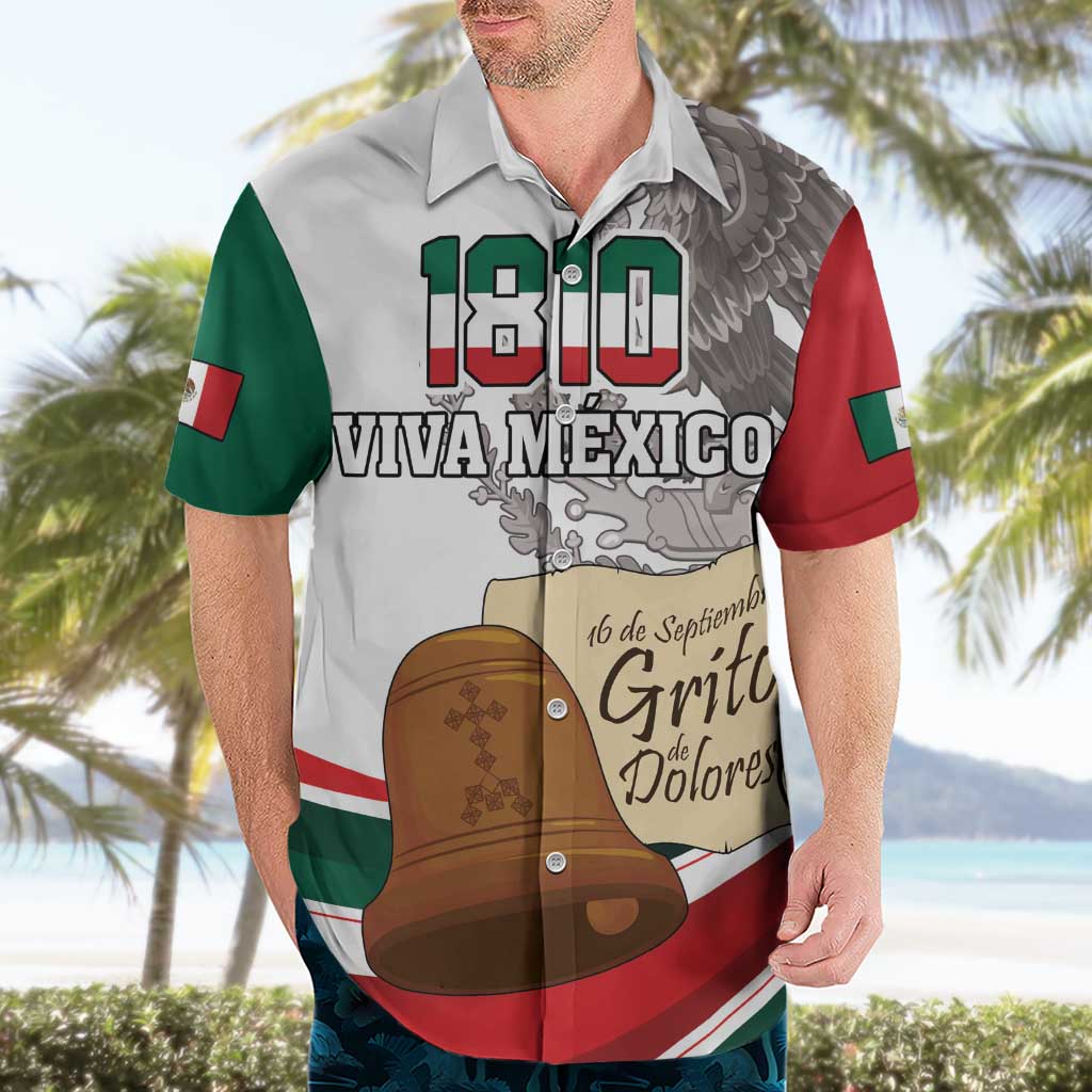 Custom Mexico Independence Day Hawaiian Shirt El Grito De Independencia - Wonder Print Shop