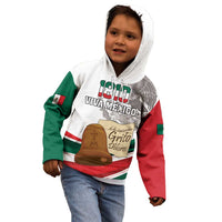 Custom Mexico Independence Day Kid Hoodie El Grito De Independencia - Wonder Print Shop