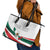 Custom Mexico Independence Day Leather Tote Bag El Grito De Independencia - Wonder Print Shop