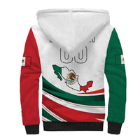 Custom Mexico Independence Day Sherpa Hoodie El Grito De Independencia - Wonder Print Shop