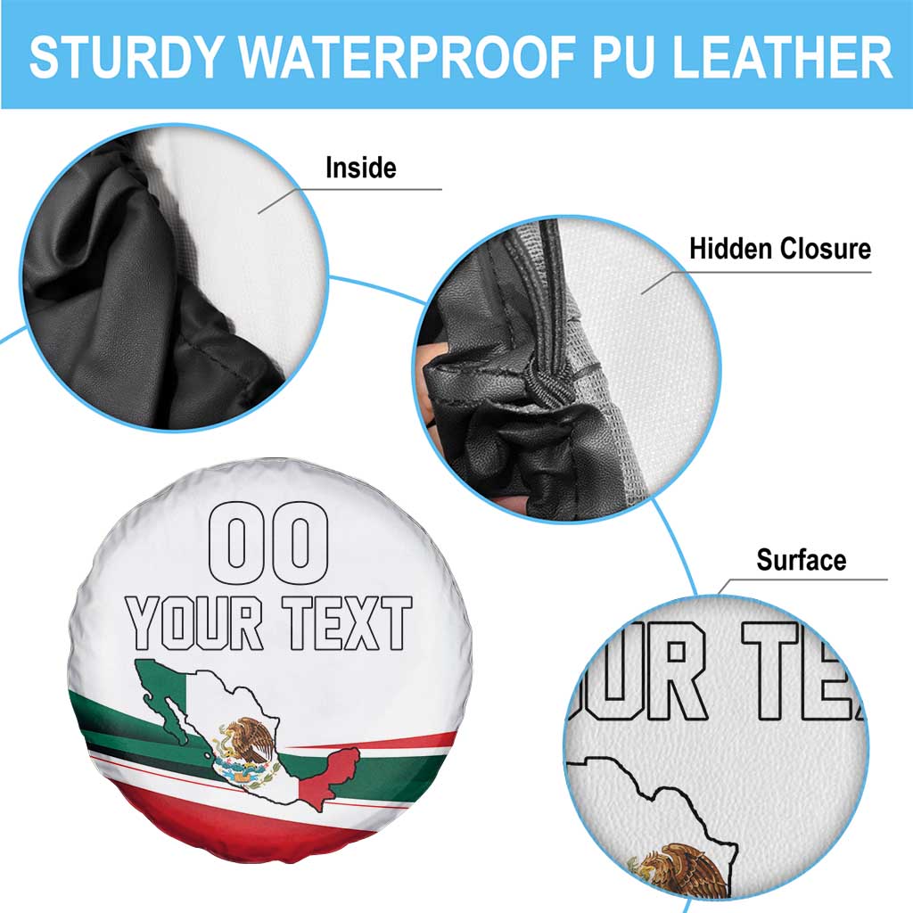 Custom Mexico Independence Day Spare Tire Cover El Grito De Independencia - Wonder Print Shop