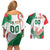 Custom Mexico Independence Day Couples Matching Off Shoulder Short Dress and Hawaiian Shirt Monumento A La Independencia - Wonder Print Shop