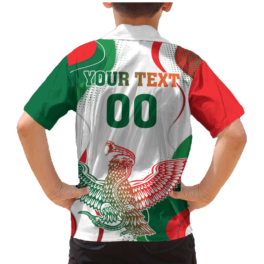 Custom Mexico Independence Day Family Matching Mermaid Dress and Hawaiian Shirt Monumento A La Independencia - Wonder Print Shop