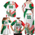 Custom Mexico Independence Day Family Matching Off Shoulder Maxi Dress and Hawaiian Shirt Monumento A La Independencia - Wonder Print Shop