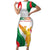 Custom Mexico Independence Day Family Matching Short Sleeve Bodycon Dress and Hawaiian Shirt Monumento A La Independencia - Wonder Print Shop