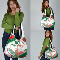 Custom Mexico Independence Day Grocery Bag Monumento A La Independencia