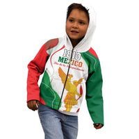 Custom Mexico Independence Day Kid Hoodie Monumento A La Independencia - Wonder Print Shop