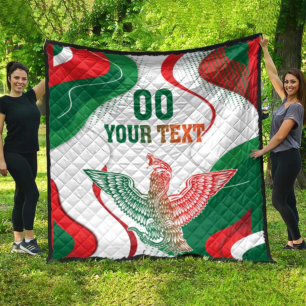 Custom Mexico Independence Day Quilt Monumento A La Independencia - Wonder Print Shop