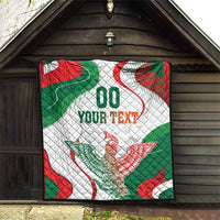 Custom Mexico Independence Day Quilt Monumento A La Independencia - Wonder Print Shop