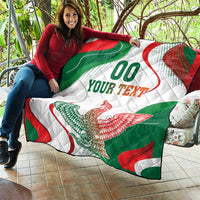 Custom Mexico Independence Day Quilt Monumento A La Independencia - Wonder Print Shop