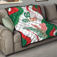 Custom Mexico Independence Day Quilt Monumento A La Independencia - Wonder Print Shop