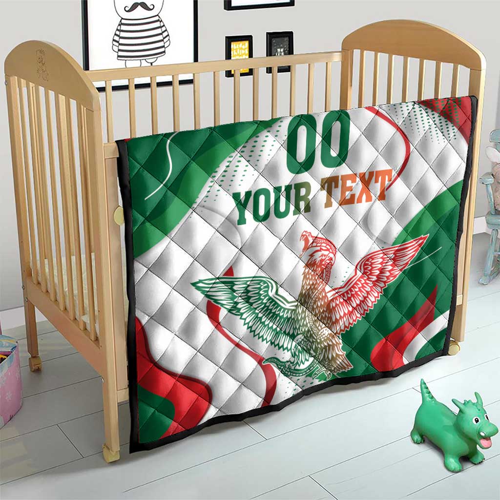 Custom Mexico Independence Day Quilt Monumento A La Independencia - Wonder Print Shop
