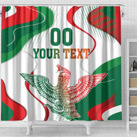 Custom Mexico Independence Day Shower Curtain Monumento A La Independencia