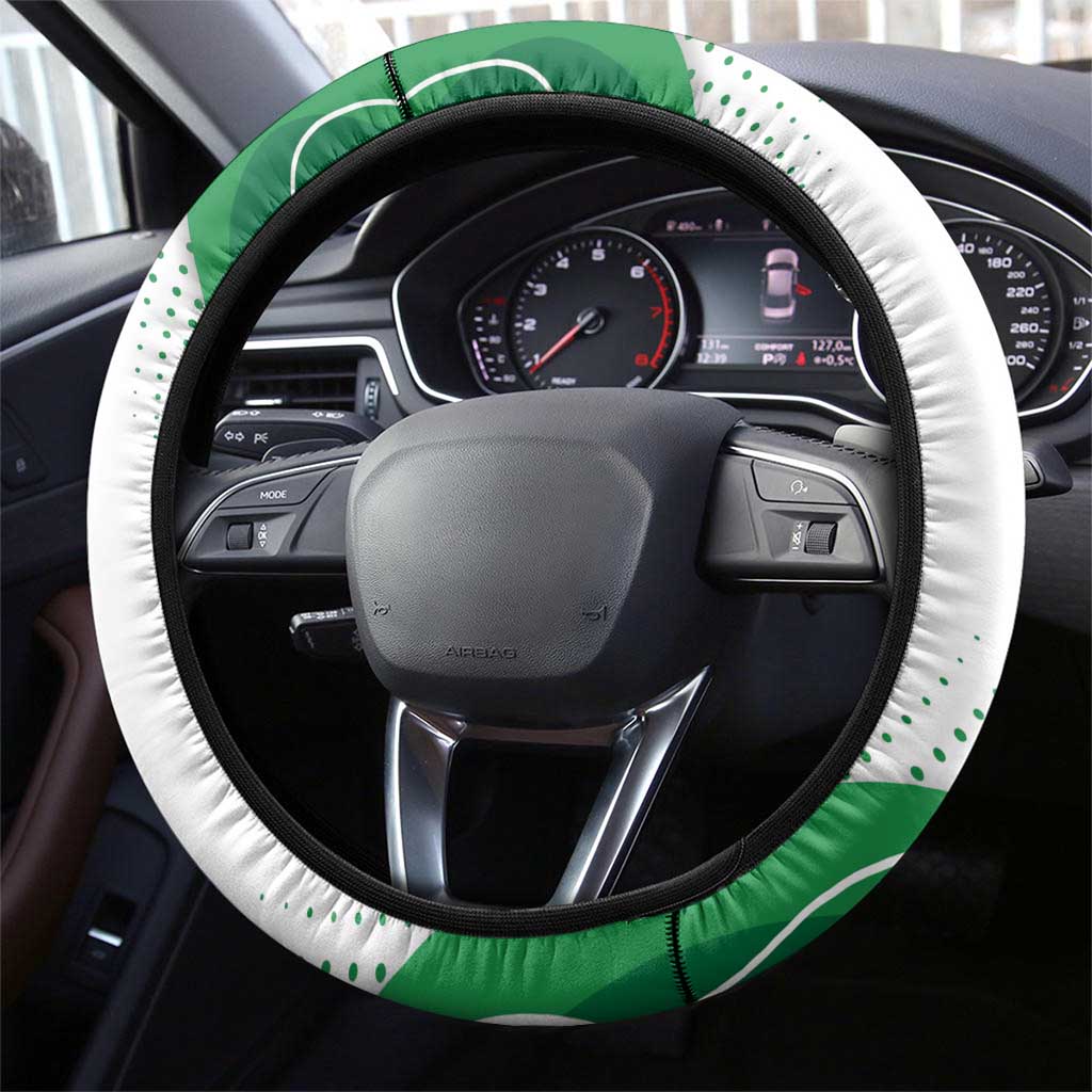 Mexico Independence Day Steering Wheel Cover Monumento A La Independencia - Wonder Print Shop