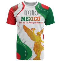 Custom Mexico Independence Day T Shirt Monumento A La Independencia - Wonder Print Shop