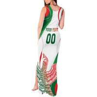Custom Mexico Independence Day Tank Maxi Dress Monumento A La Independencia - Wonder Print Shop