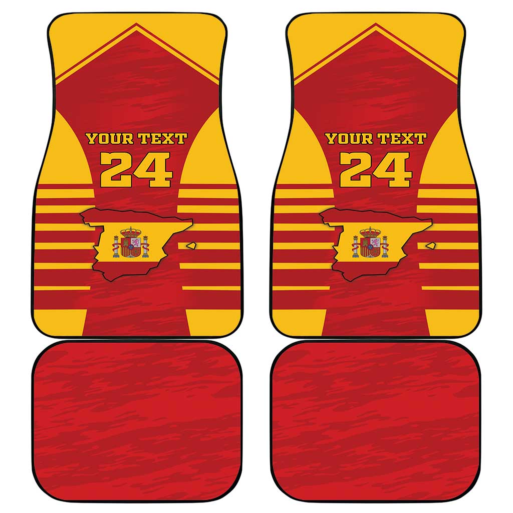 Custom Spain Coat Of Arms Car Mats Sport Style - Wonder Print Shop