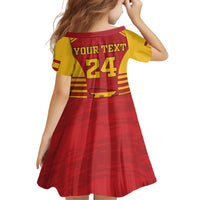 Custom Spain Coat Of Arms Family Matching Puletasi and Hawaiian Shirt Sport Style - Wonder Print Shop