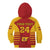 Custom Spain Coat Of Arms Kid Hoodie Sport Style - Wonder Print Shop