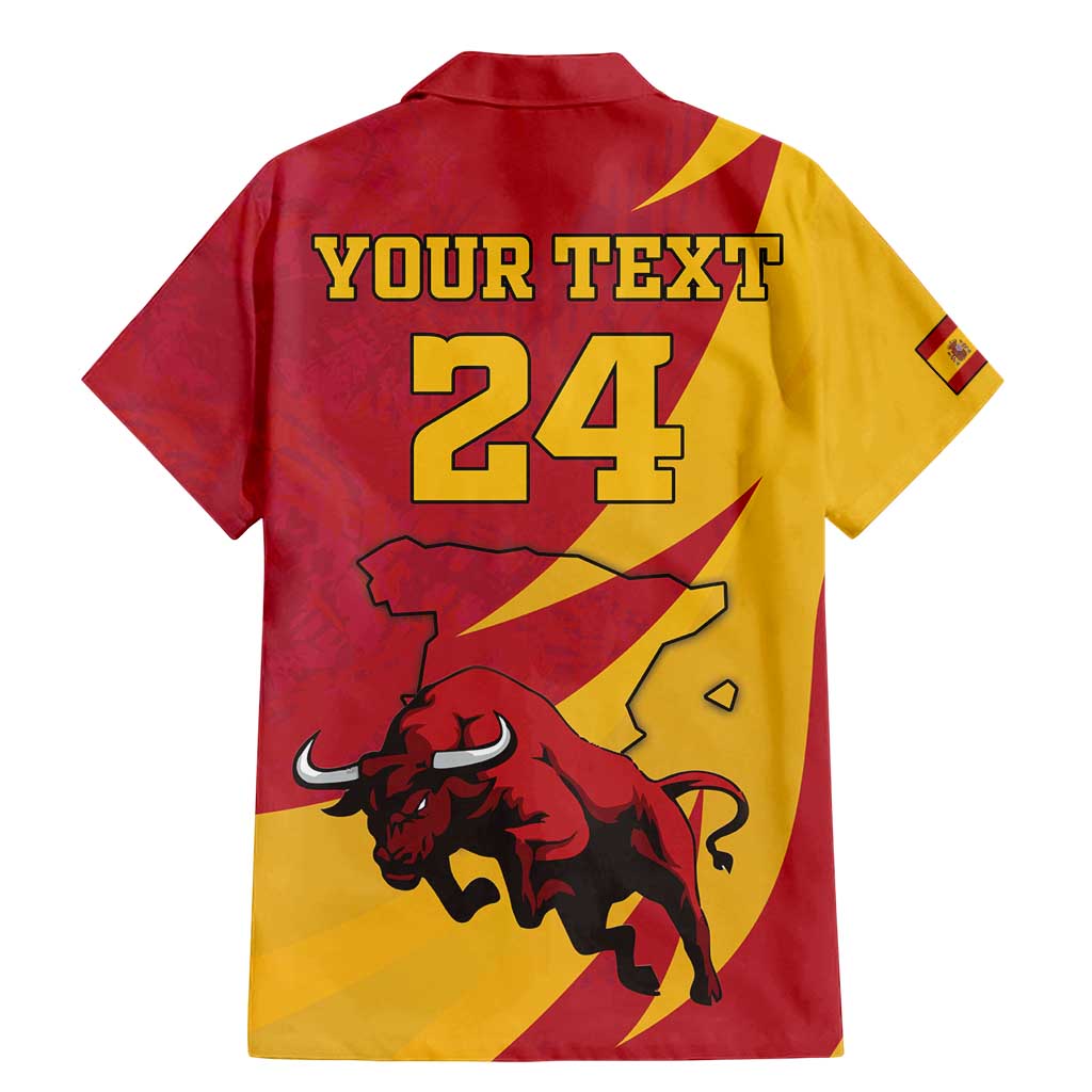 Custom Spain Aggressive Fighting Bull Family Matching Mermaid Dress and Hawaiian Shirt With Carnation Flowers - Wonder Print Shop