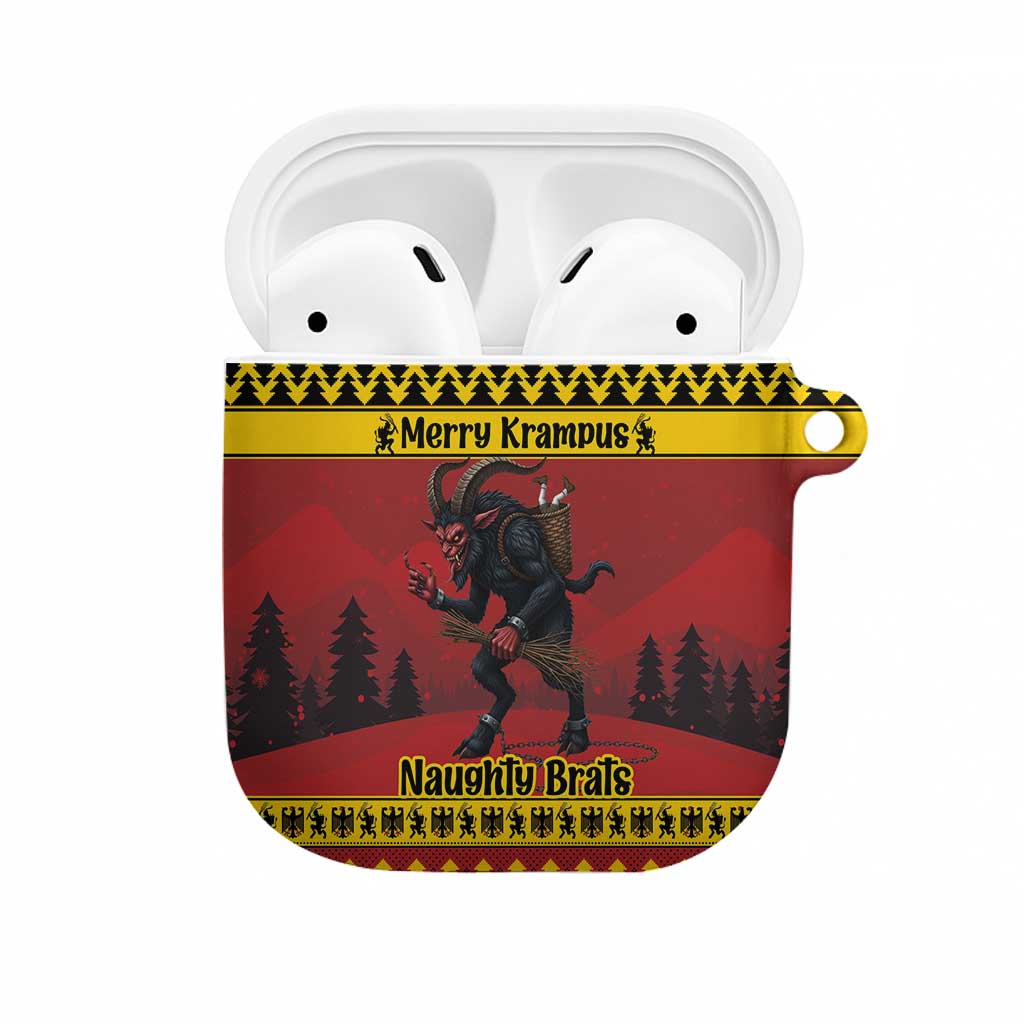 Merry Krampus Germany AirPods Case Frohe Weihnachten - Wonder Print Shop