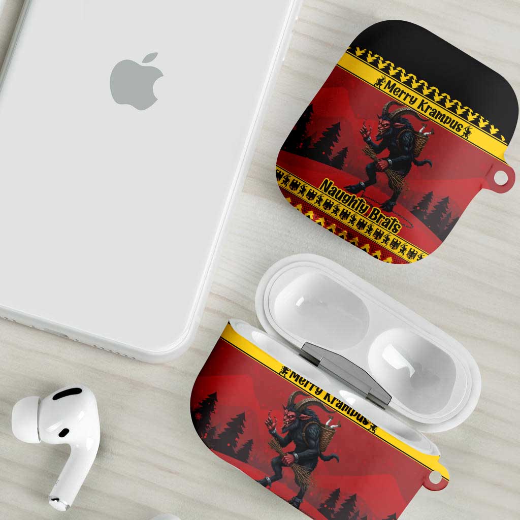 Merry Krampus Germany AirPods Case Frohe Weihnachten - Wonder Print Shop