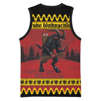 Merry Krampus Germany Basketball Jersey Frohe Weihnachten - Wonder Print Shop
