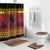 Merry Krampus Germany Bathroom Set Frohe Weihnachten - Wonder Print Shop