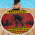 Merry Krampus Germany Beach Blanket Frohe Weihnachten - Wonder Print Shop