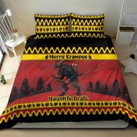 Merry Krampus Germany Bedding Set Frohe Weihnachten - Wonder Print Shop