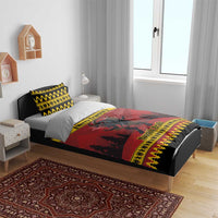 Merry Krampus Germany Bedding Set Frohe Weihnachten - Wonder Print Shop