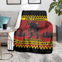 Merry Krampus Germany Blanket Frohe Weihnachten - Wonder Print Shop