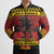 Merry Krampus Germany Bomber Puffer Jacket Frohe Weihnachten - Wonder Print Shop