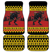 Merry Krampus Germany Car Mats Frohe Weihnachten - Wonder Print Shop