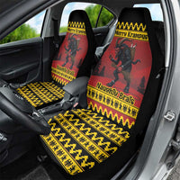 Merry Krampus Germany Car Seat Cover Frohe Weihnachten - Wonder Print Shop