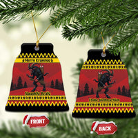 Merry Krampus Germany Ceramic Ornament Frohe Weihnachten - Wonder Print Shop