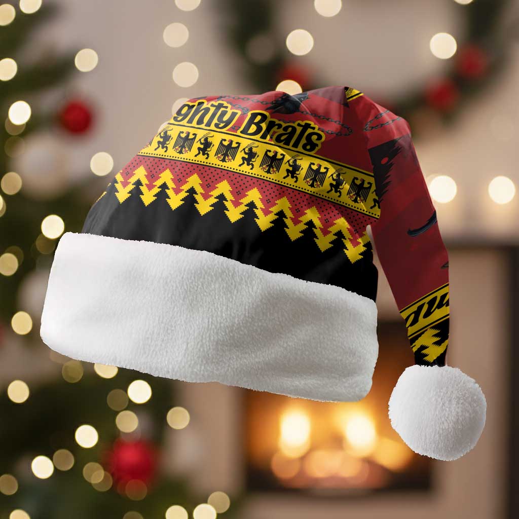 Merry Krampus Germany Christmas Santa Hat Frohe Weihnachten - Wonder Print Shop