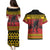 Merry Krampus Germany Couples Matching Puletasi and Hawaiian Shirt Frohe Weihnachten - Wonder Print Shop