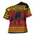 Merry Krampus Germany Cross Shoulder Shirt Frohe Weihnachten - Wonder Print Shop