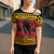 Merry Krampus Germany Cross Shoulder Shirt Frohe Weihnachten - Wonder Print Shop