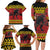 Merry Krampus Germany Family Matching Long Sleeve Bodycon Dress and Hawaiian Shirt Frohe Weihnachten - Wonder Print Shop