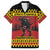 Merry Krampus Germany Family Matching Long Sleeve Bodycon Dress and Hawaiian Shirt Frohe Weihnachten - Wonder Print Shop