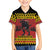 Merry Krampus Germany Family Matching Long Sleeve Bodycon Dress and Hawaiian Shirt Frohe Weihnachten - Wonder Print Shop