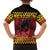 Merry Krampus Germany Family Matching Off The Shoulder Long Sleeve Dress and Hawaiian Shirt Frohe Weihnachten - Wonder Print Shop
