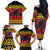 Merry Krampus Germany Family Matching Off The Shoulder Long Sleeve Dress and Hawaiian Shirt Frohe Weihnachten - Wonder Print Shop