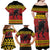 Merry Krampus Germany Family Matching Off Shoulder Maxi Dress and Hawaiian Shirt Frohe Weihnachten - Wonder Print Shop