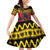 Merry Krampus Germany Family Matching Off Shoulder Short Dress and Hawaiian Shirt Frohe Weihnachten - Wonder Print Shop