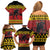 Merry Krampus Germany Family Matching Off Shoulder Short Dress and Hawaiian Shirt Frohe Weihnachten - Wonder Print Shop