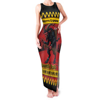 Merry Krampus Germany Family Matching Tank Maxi Dress and Hawaiian Shirt Frohe Weihnachten - Wonder Print Shop