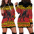 Merry Krampus Germany Hoodie Dress Frohe Weihnachten - Wonder Print Shop